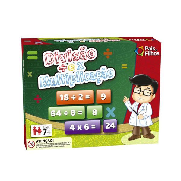 Jogo Educativo Pedagógico Escolar Adição Multiplicação Divisão Matemática Infantil - Pais & Filhos Imagem de Jogo Educativo Pedagógico Escolar Adição Multiplicação Divisão Matemática Infantil