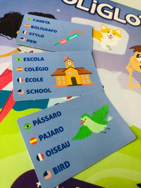 Imagem de Jogo Educativo Poliglota Português Espanhol Francês e Inglês Estrela