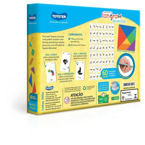 Imagem de Jogo Educativo Tangram Divertido - Toyster