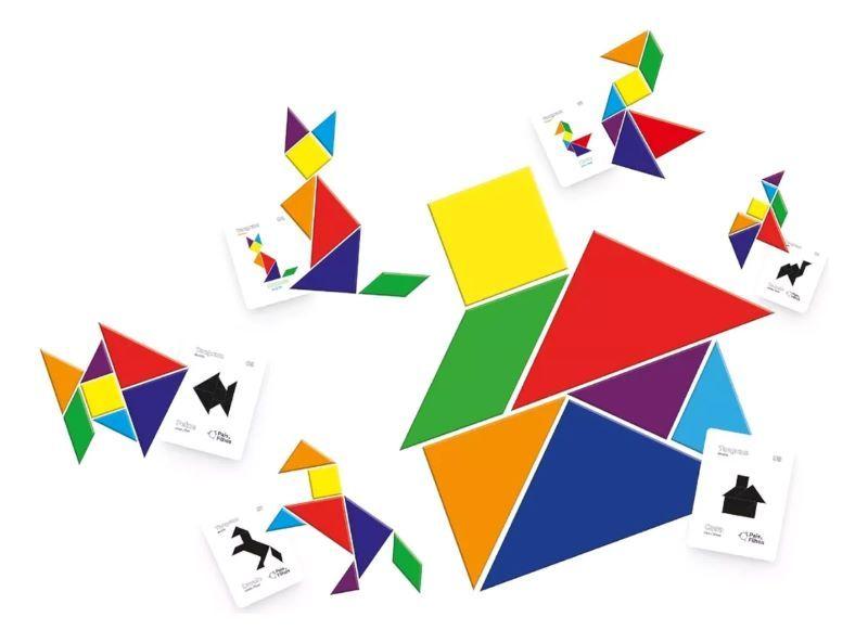 Imagem de Jogo Educativo Tangram Pais e Filhos