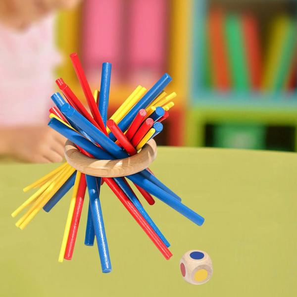 Jogo Educativo Tira Varetas - Coordenação e Diversão Interativo Infantil - Arts Imagem de Jogo Educativo Tira Varetas - Coordenação e Diversão Interativo Infantil