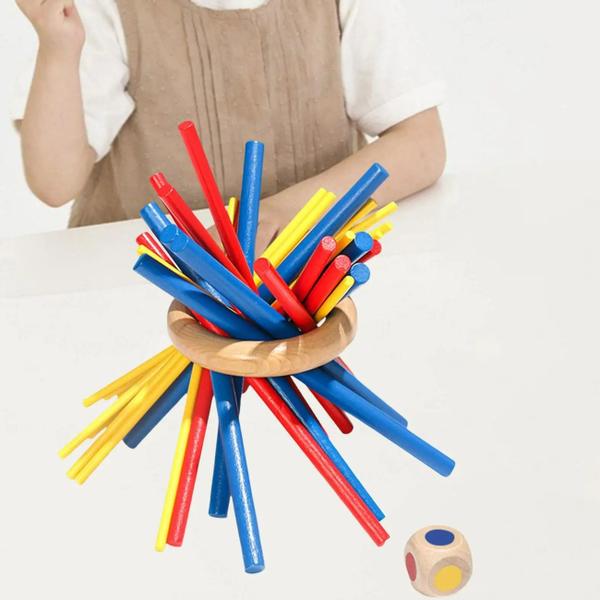 Jogo Educativo Tira Varetas - Coordenação e Diversão Interativo Infantil - Arts Imagem de Jogo Educativo Tira Varetas - Coordenação e Diversão Interativo Infantil