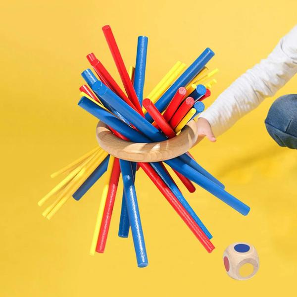 Jogo Educativo Tira Varetas - Coordenação e Diversão Interativo Infantil - Arts Imagem de Jogo Educativo Tira Varetas - Coordenação e Diversão Interativo Infantil