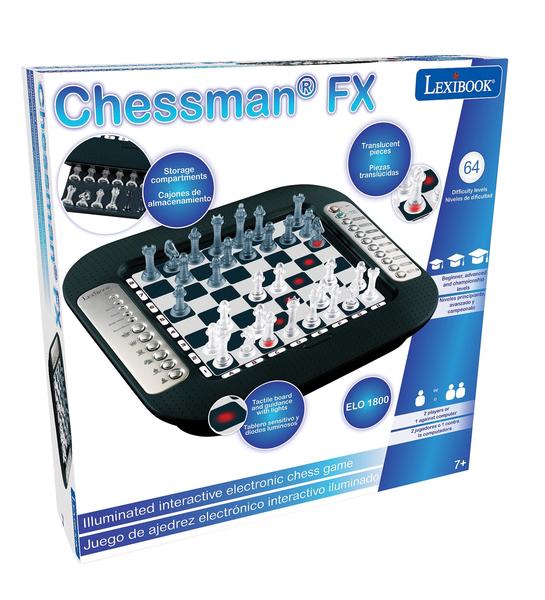 Imagem de Jogo eletrônico de xadrez Lexibook Chessman FX com 64 níveis