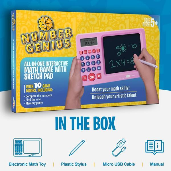 Imagem de Jogo eletrônico interativo de matemática CoolToys Number Genius