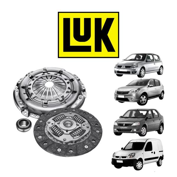Jogo Embreagem Renault Logan 1.0 16V 180MM Luk 2007 A 2014 - LUKREPSET Imagem de Jogo Embreagem Renault Logan 1.0 16V 180MM Luk 2007 A 2014