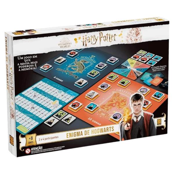 Jogo Enigma de Hogwarts Harry Potter Grow - 03764 Imagem de Jogo Enigma de Hogwarts Harry Potter Grow - 03764