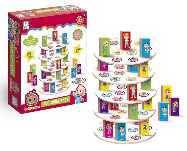 Imagem de Jogo Equilibrista Baby Cocomelon Infantil Nig