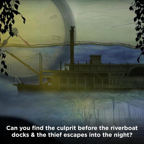 Imagem de Jogo Escape Room Thames & Kosmos EXIT: Theft on the Mississippi