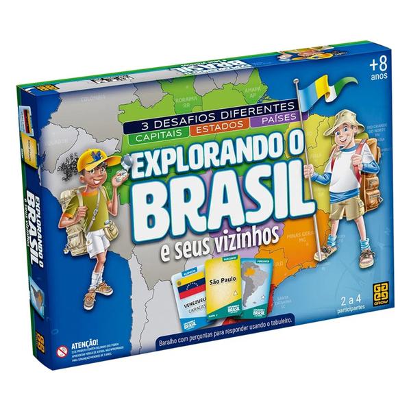 Imagem de Jogo Explorando O Brasil E Seus Vizinhos 01658 - Grow