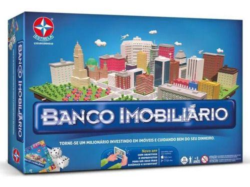 Imagem de Jogo Família Amigos Banco Imobiliário Com Aplicativo Estrela Original Jogo de tabuleiro