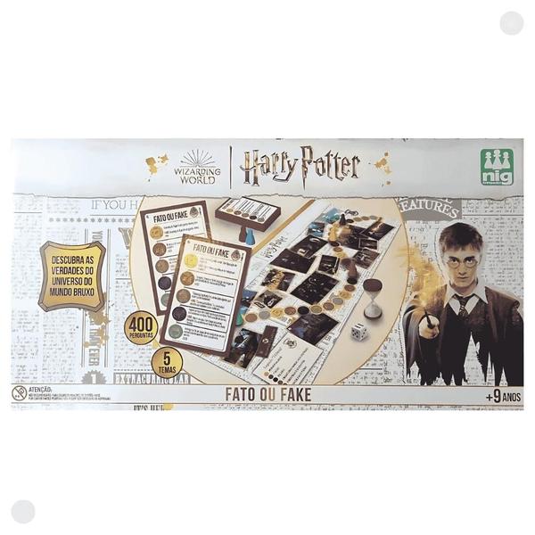 Imagem de Jogo Fato ou Fake Herry Potter Nig Brinquedos