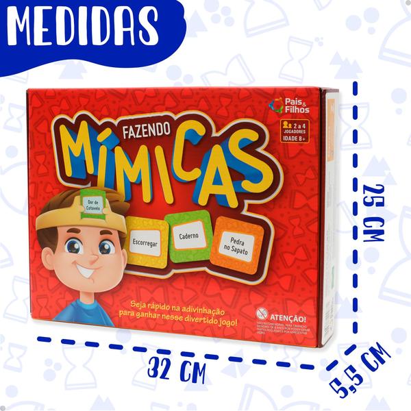 Imagem de Jogo Fazendo Mimicas Cartas Presente Crianças