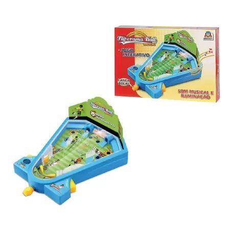 Jogo Fliperama Ball Luzes Som Game Brinquedo Braskit Brinquedos Criança Imagem de Jogo Fliperama Ball Luzes Som Game Brinquedo Braskit Brinquedos Criança