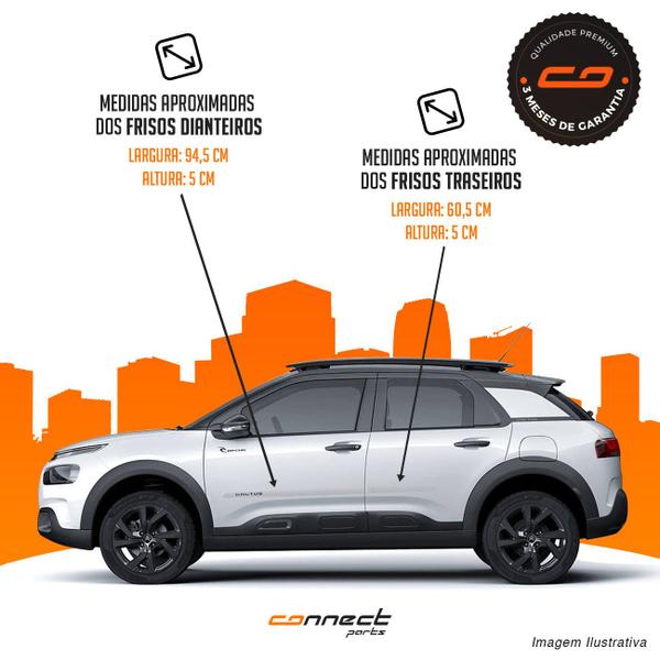 Jogo Friso Lateral C4 Cactus 2019 2020 2021 2022 Cor Original Redondo - SP Imagem de Jogo Friso Lateral C4 Cactus 2019 2020 2021 2022 Cor Original Redondo