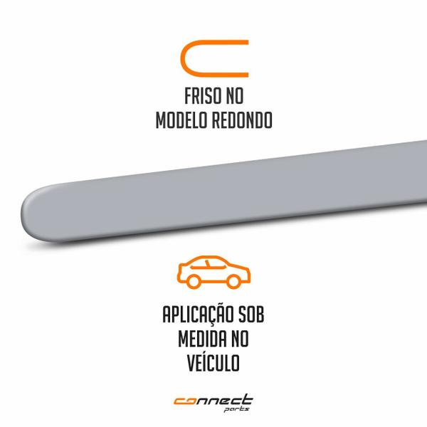 Imagem de Jogo Friso Lateral Compatível Civic 2012 a 2022 Cor Original Redondo