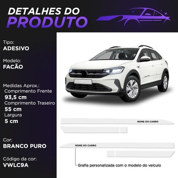 Jogo Friso Lateral Compatível com Nivus 2021 a 2024 - ZP AUTOMOTIVE Imagem de Jogo Friso Lateral Compatível com Nivus 2021 a 2024