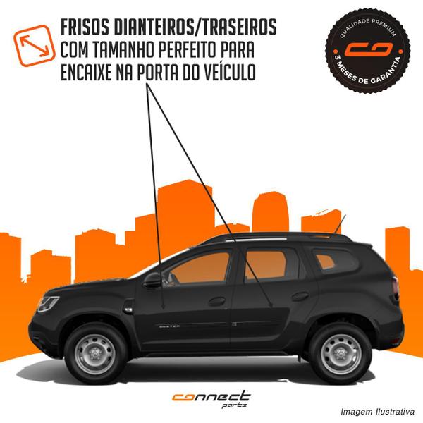 Imagem de Jogo Friso Lateral Duster 2012 a 2022 Cor Original Facão