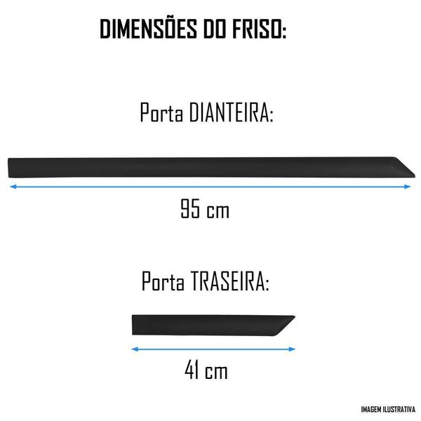 Imagem de Jogo Friso Lateral Pintado Fastback 2022 Em Diante Cinza Str