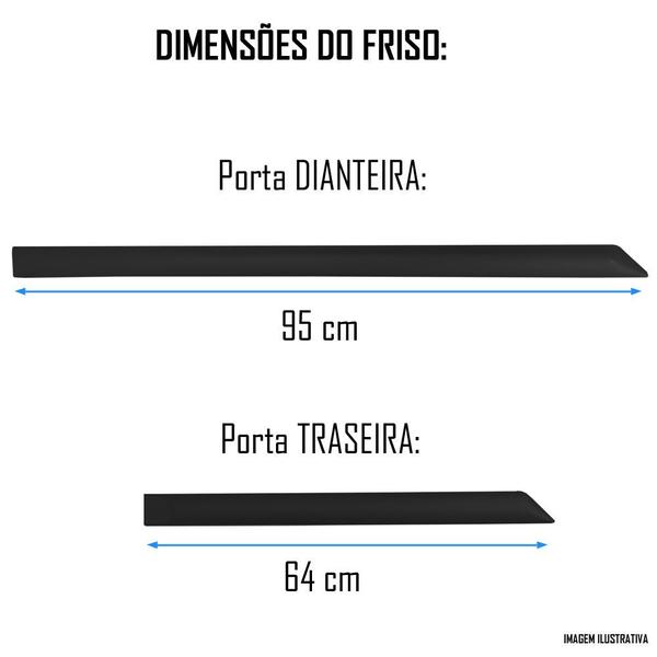 Imagem de Jogo Friso Lateral Pintado Vw T-Cross