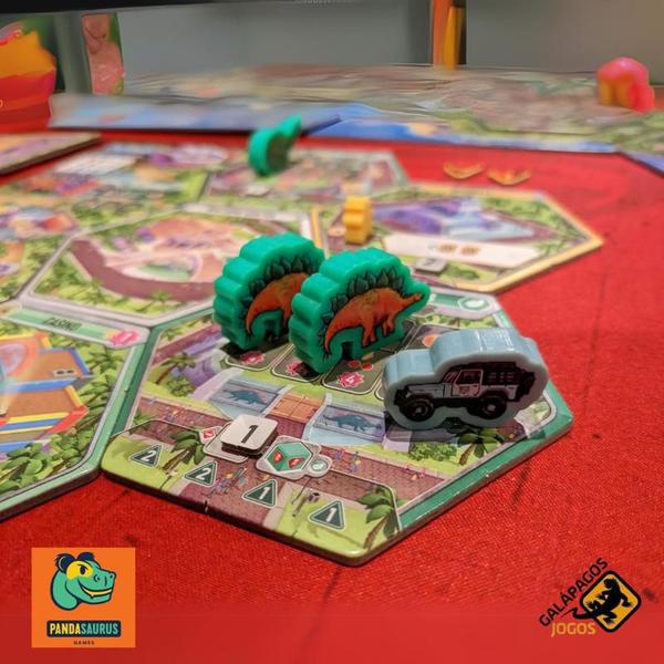 Imagem de Jogo Galápagos de Tabuleiro Dinossaur World - DWO001