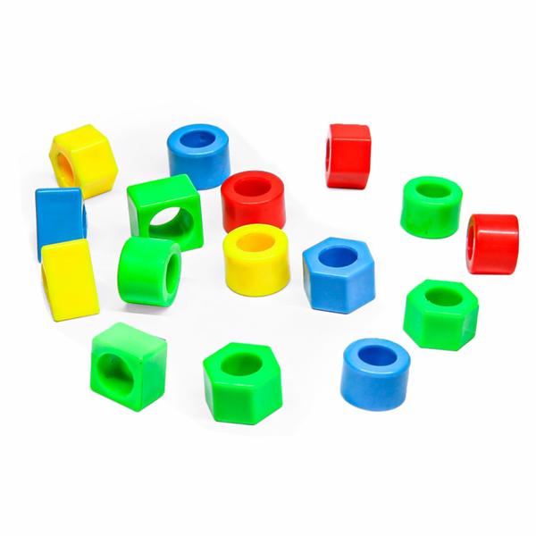 Imagem de Jogo Geometric Tabuleiro Com Blocos De Encaixar Paki Toys