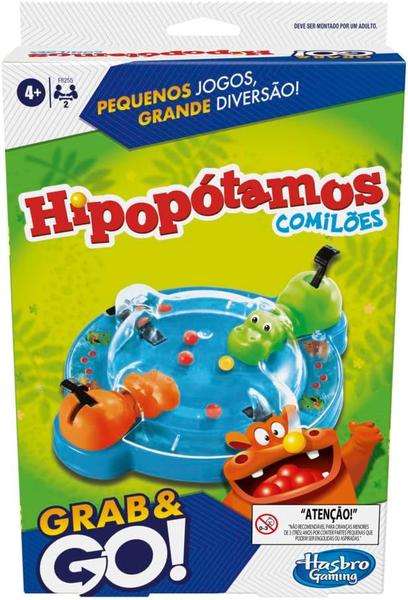 Imagem de Jogo Grab and Go Hipopótamos Comilões F8255 - Hasbro