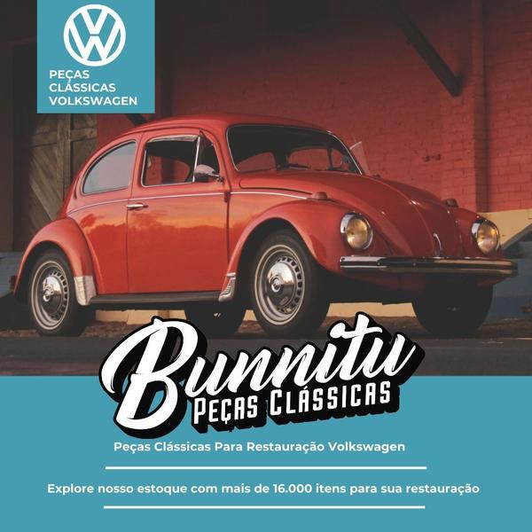 Imagem de Jogo Grades Entrada Ar Forro Teto Cor Preta VW Fusca Após 1974 Brasília Variant - 1757