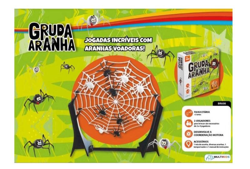 Imagem de Jogo Gruda Aranha Multikids  BR600-Multkids