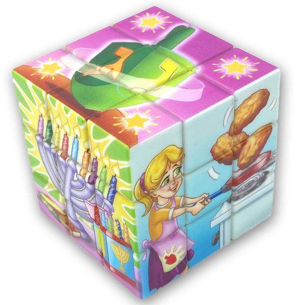 Imagem de Jogo Hanukkah Toy Magic Cube The Dreidel Company com designs