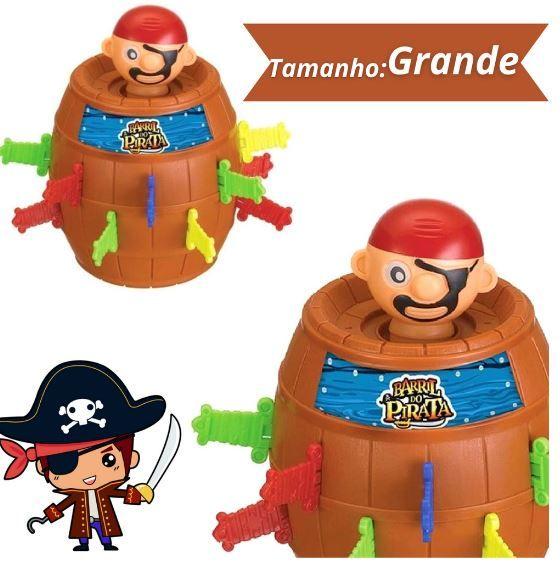 Imagem de Jogo Infantil Barril Pirata Estrela Original Tamanho Grande