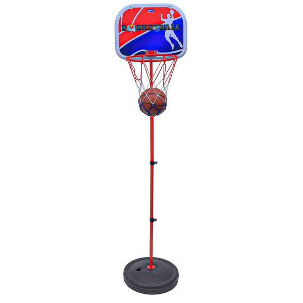 Imagem de Jogo Infantil Cesta De Basquete Com Bomba e Bola Com Aro 8601 - Zippy Toys