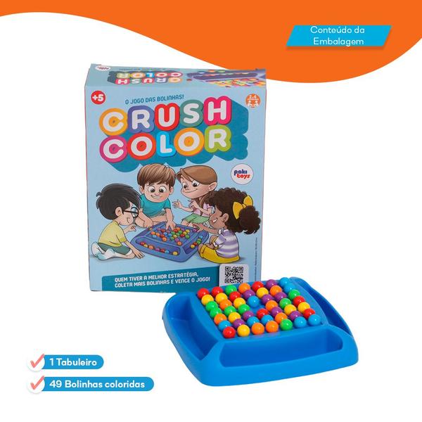 Imagem de Jogo Infantil Crush Color Educativo Pensamento Lógico