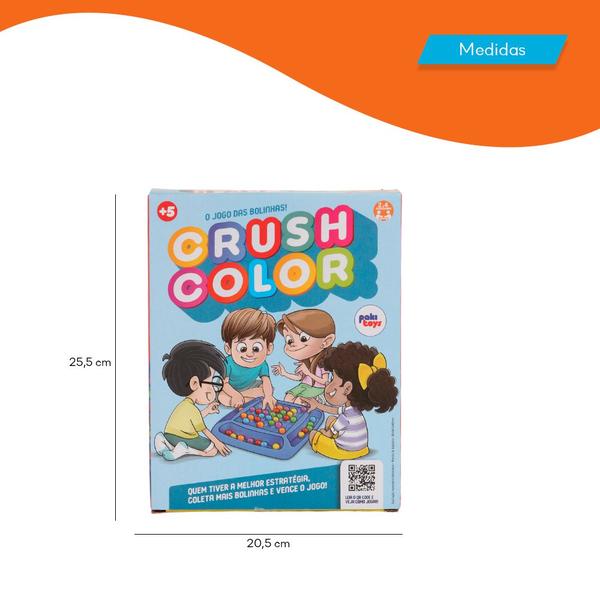 Imagem de Jogo Infantil Crush Color Educativo Pensamento Lógico