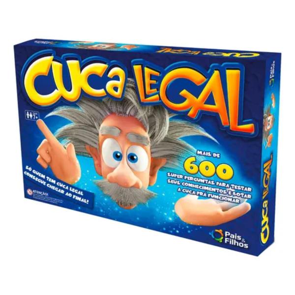 Imagem de Jogo infantil cuca legal brincadeira divertida 600 perguntas