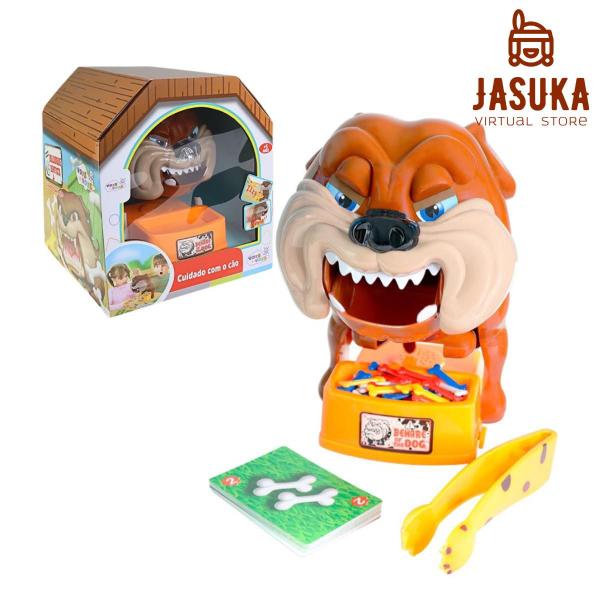 Imagem de Jogo Infantil Desafio Divertido Buldogue Pega Ossos Do Cão Bravo Com Som - Toys & Toys