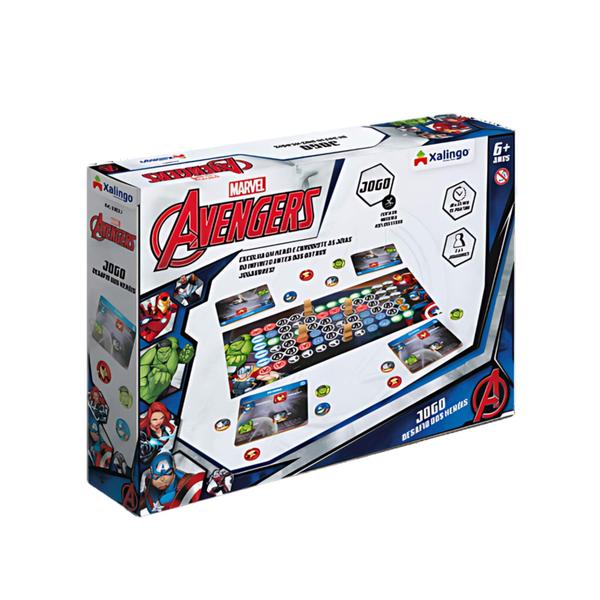 Imagem de Jogo Infantil Desafio dos Heróis Avengers Vingadores Xalingo - 68021