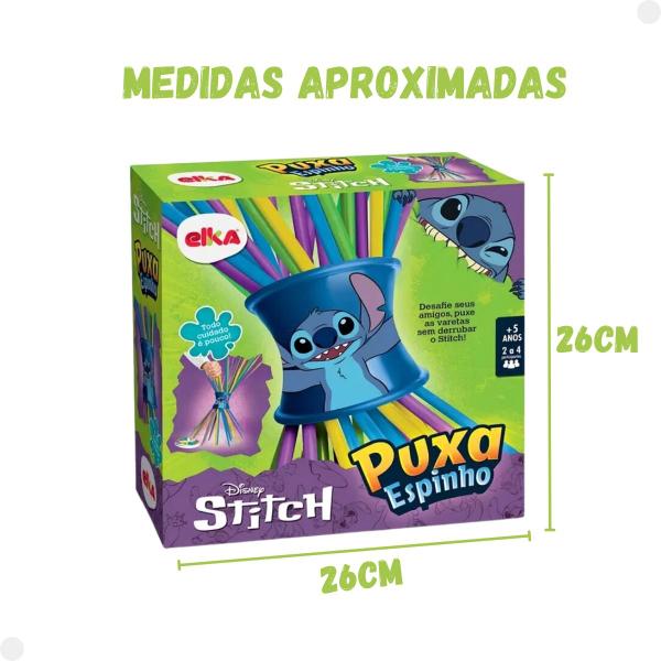 Jogo Infantil Desafio Puxa Espinho Stitch Disney - Elka Imagem de Jogo Infantil Desafio Puxa Espinho Stitch Disney - Elka