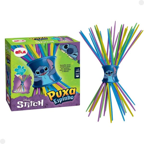 Jogo Infantil Desafio Puxa Espinho Stitch Disney - Elka Imagem de Jogo Infantil Desafio Puxa Espinho Stitch Disney - Elka