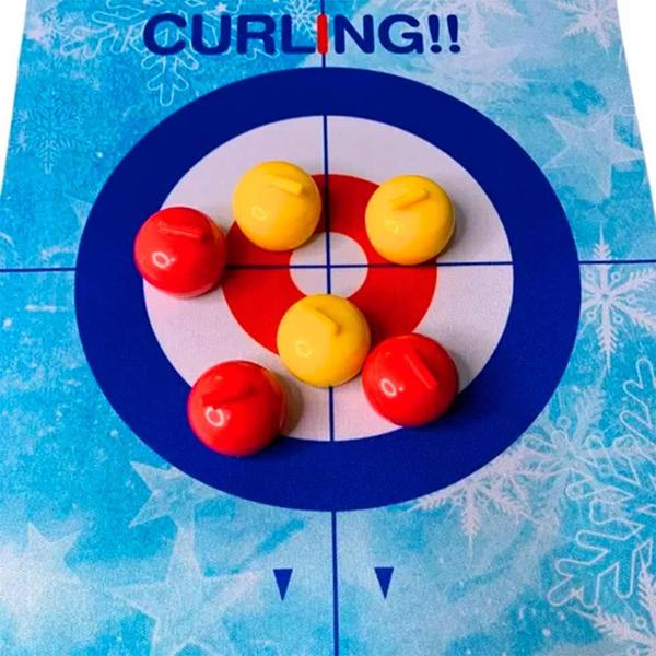 Jogo Infantil - Mini Curling Indoor - Pakitoys Imagem de Jogo Infantil - Mini Curling Indoor - Pakitoys