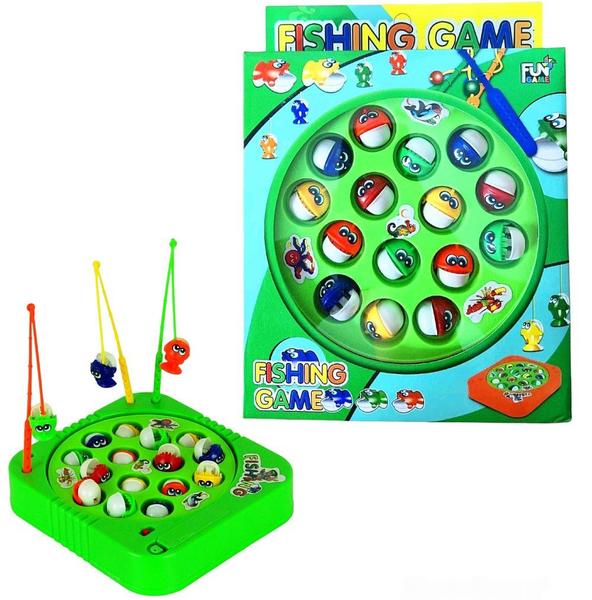 Imagem de Jogo Infantil Pega Peixe Pesca Maluca Brinquedo Divertido e Colorido