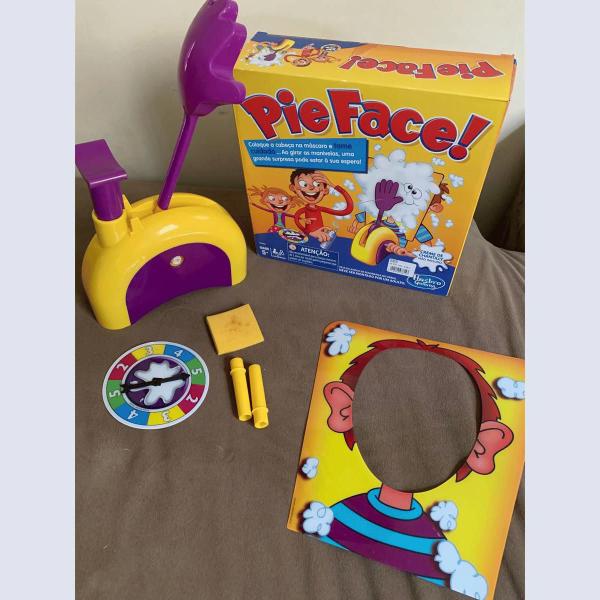 Imagem de Jogo Infantil Pie Face Torta na Cara Clássico Hasbro