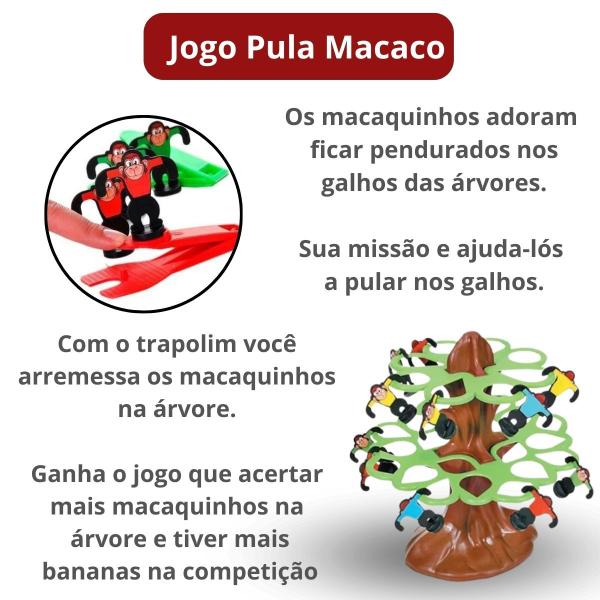 Imagem de Jogo Infantil Pula Macaco Brinquedo Interativo Divertido 