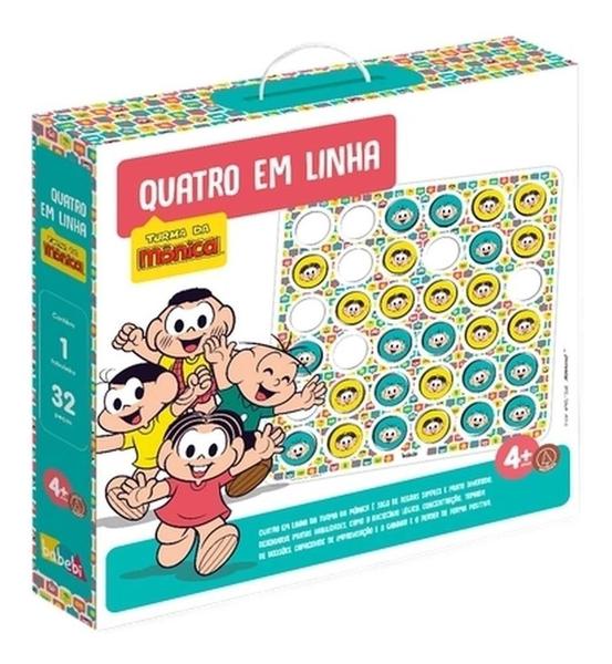 Jogo Infantil Quatro Em Linha Turma Da Mônica Babebi 6054 Imagem de Jogo Infantil Quatro Em Linha Turma Da Mônica Babebi 6054