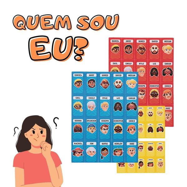 Imagem de Jogo Infantil Quem Sou Eu Adivinhe Cara A Cara - Art Brink