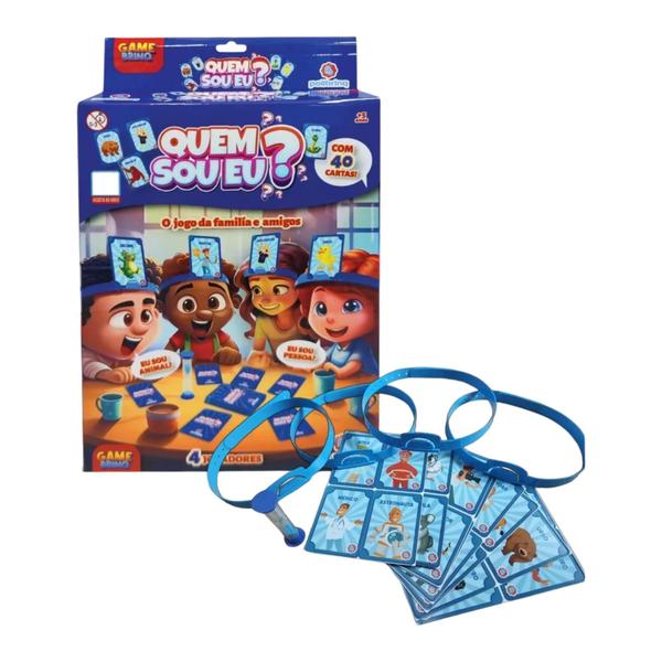Jogo Infantil Recreativo Multijogadores Adivinhação Quem Sou Eu Polibrinq - PB520 Imagem de Jogo Infantil Recreativo Multijogadores Adivinhação Quem Sou Eu Polibrinq - PB520