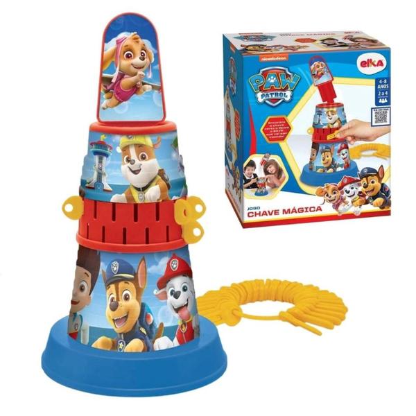 Jogo Interativo Chave Mágica Patrulha Canina - Elka 1219 Imagem de Jogo Interativo Chave Mágica Patrulha Canina - Elka 1219