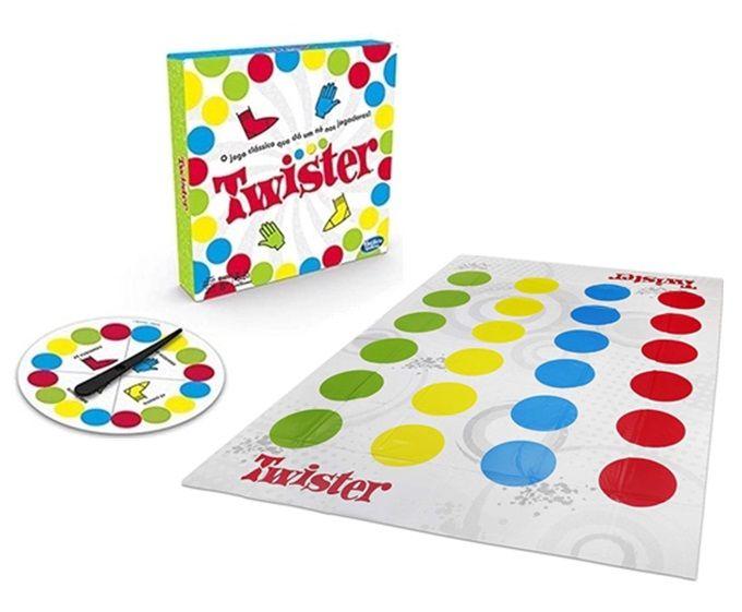 Jogo Interativo Twister Nova Embalagem Hasbro - BR98831 Imagem de Jogo Interativo Twister Nova Embalagem Hasbro - BR98831