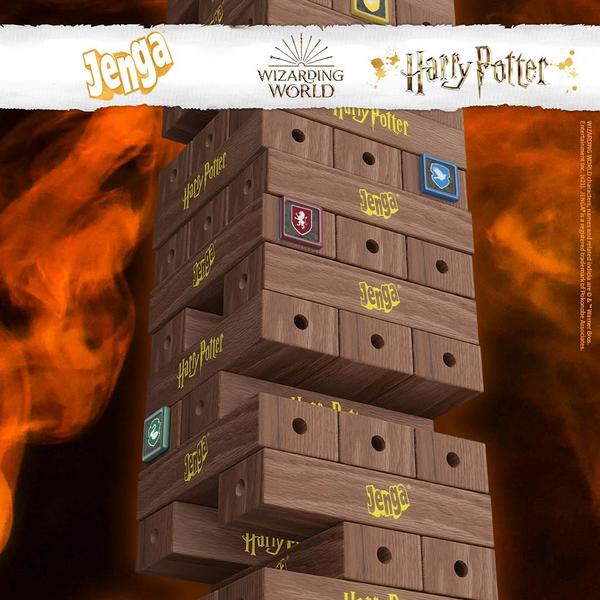 Imagem de Jogo Jenga USAPOLY Harry Potter Hogwarts Grand Staircase