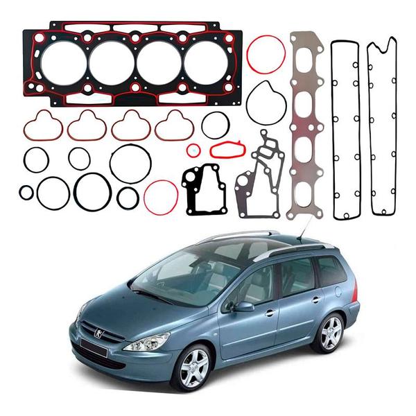 Imagem de Jogo Junta Cabeçote Bastos 307 Sw 2.0 16v 2001 A 2006